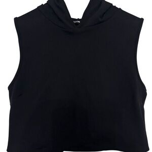EUC Fashion Nova Black Sleeveless Crop Top